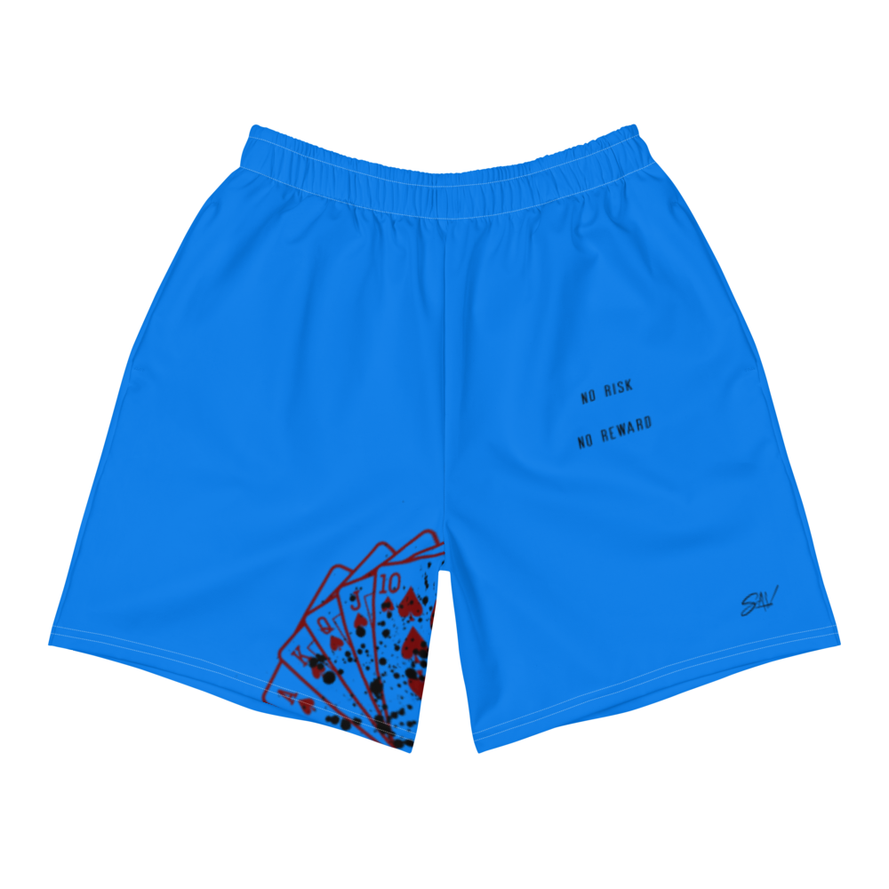 Hybrid Performance Shorts - No Ri$k No Reward (BLUE)